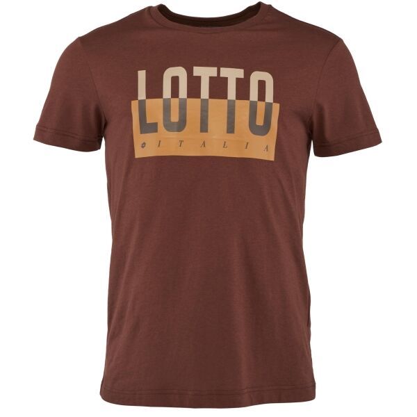 Lotto Lotto TEE ORIGINS III Muška majica kratkih rukava, smeđa, veličina