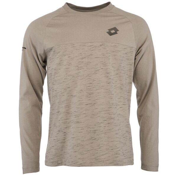 Lotto Lotto TRAINING TEE LS ACTIVE Muška majica, smeđa, veličina