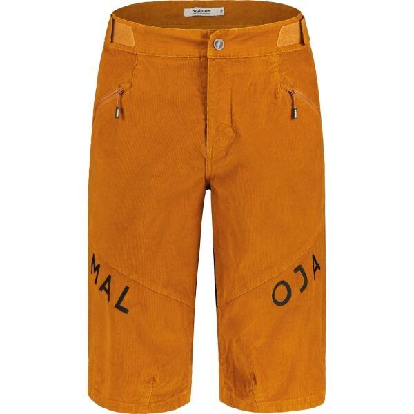 Maloja Maloja AUAL Muške biciklističke kratke hlače, narančasta, veličina