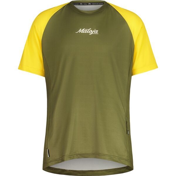 Maloja Maloja DENTRO Majica za bicikl, tamno zelena, veličina