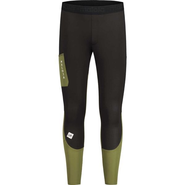 Maloja Maloja PIGLONM Muške hlače za trčanje, crna, veličina