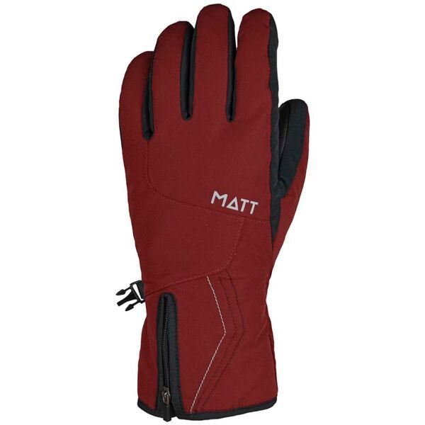 Matt Matt ANAYET GLOVES Ženske skijaške rukavice, crvena, veličina