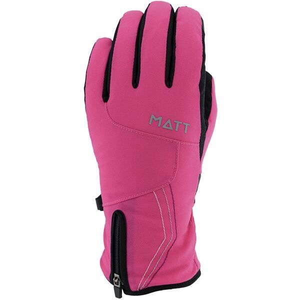 Matt Matt ANAYET JUNIOR GLOVES Dječje skijaške rukavice, ružičasta, veličina