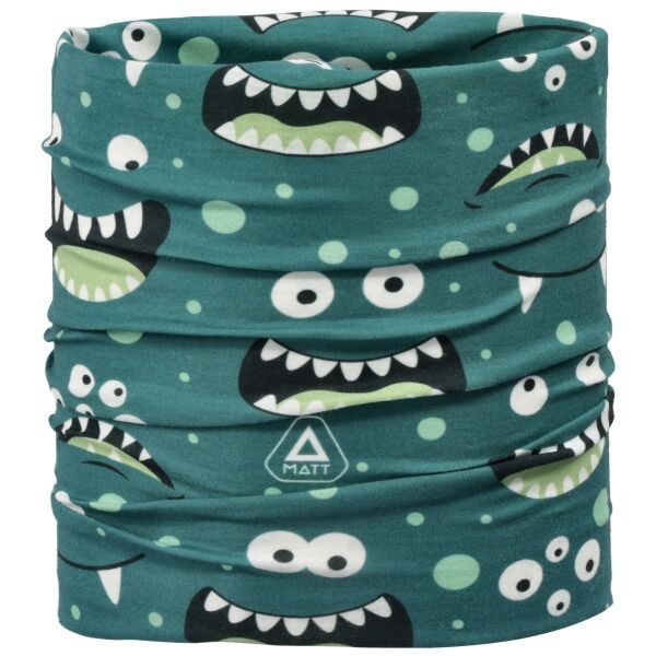 Matt Matt COOLMAX ECO Dječja marama za vrat, tamno zelena, veličina