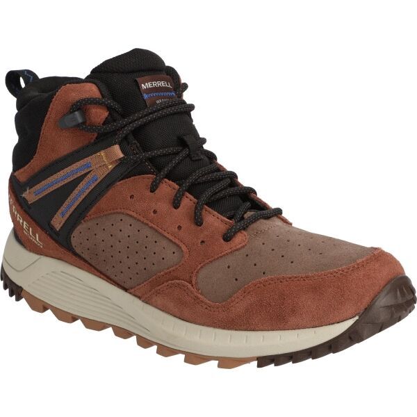 Merrell Merrell WILDWOOD SNEAKER BOOT MID WP Muške outdoor tenisice, smeđa, veličina 45