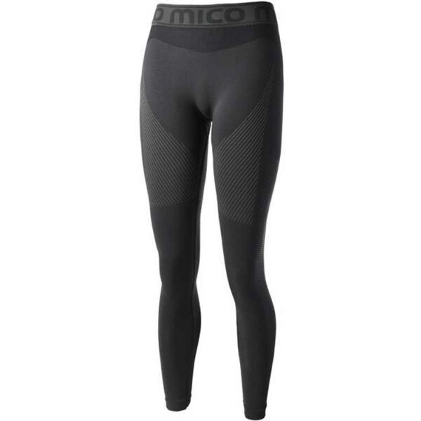 Mico Mico LONG TIGHT PANTS WARM CONTROL W Ženske termo hlače, crna, veličina