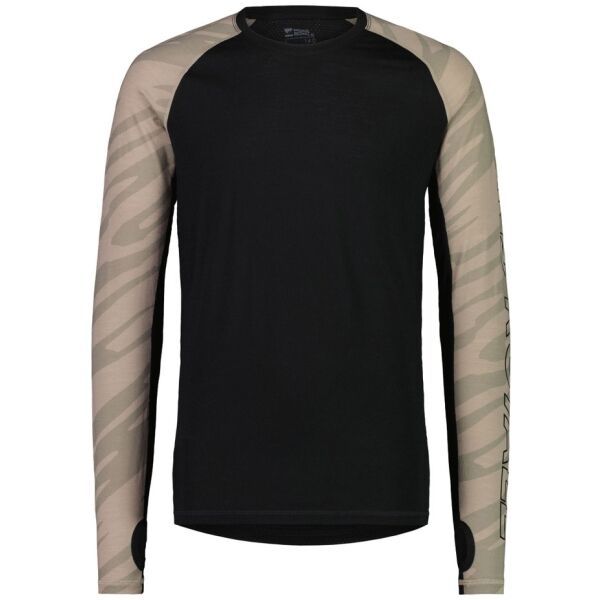 MONS ROYALE MONS ROYALE TEMPLE TECH LS Muška funkcijska majica od merino vune, bež, veličina