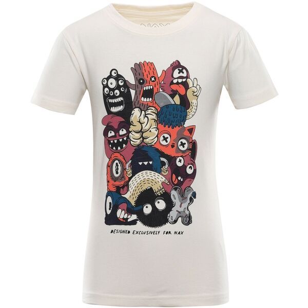 NAX NAX POLEFO Dječja majica, bijela, veličina