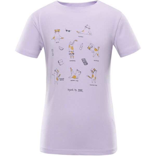 NAX NAX POLEFO Dječja majica, ljubičasta, veličina