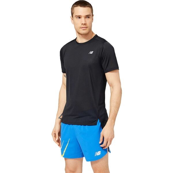 New Balance New Balance ACCELERATE SHORT SLEEVE Muška sportska majica, crna, veličina