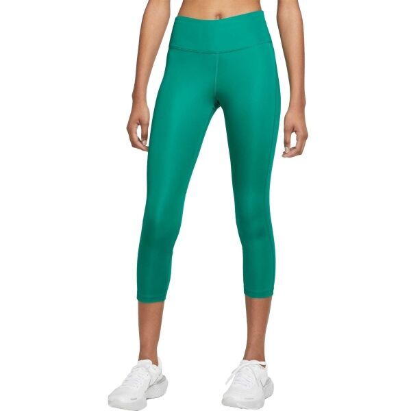 Nike Nike DF FAST CROP W Ženske tajice za trčanje, zelena, veličina