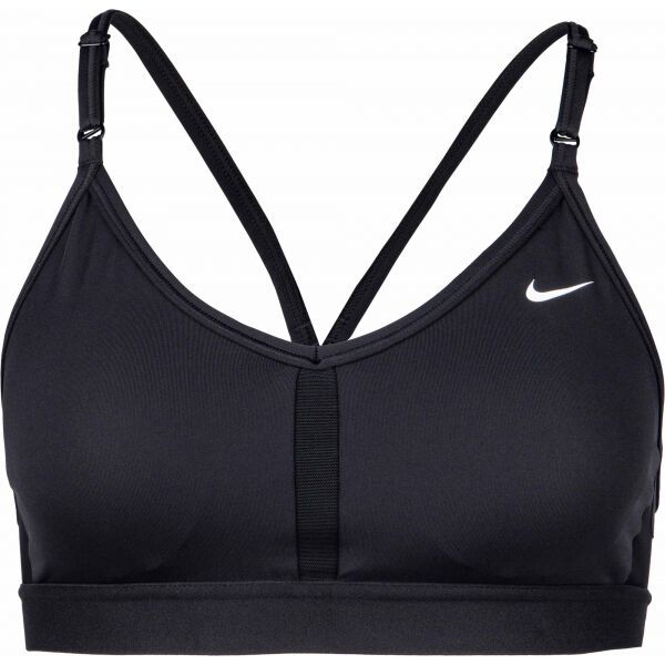 Nike Nike DF INDY V-NECK BRA W Ženski sportski grudnjak, crna, veličina