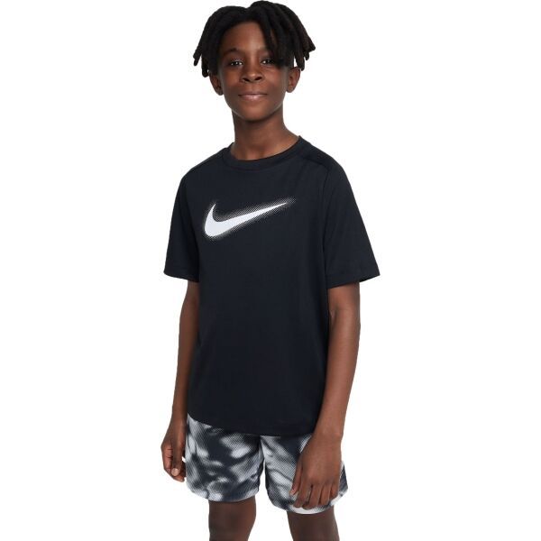 Nike Nike DF MULTI+ SS TOP HBR Majica za dječake, crna, veličina