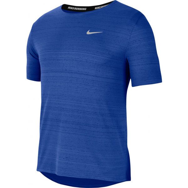 Nike Nike DRI-FIT MILER Muška majica za trčanje, plava, veličina