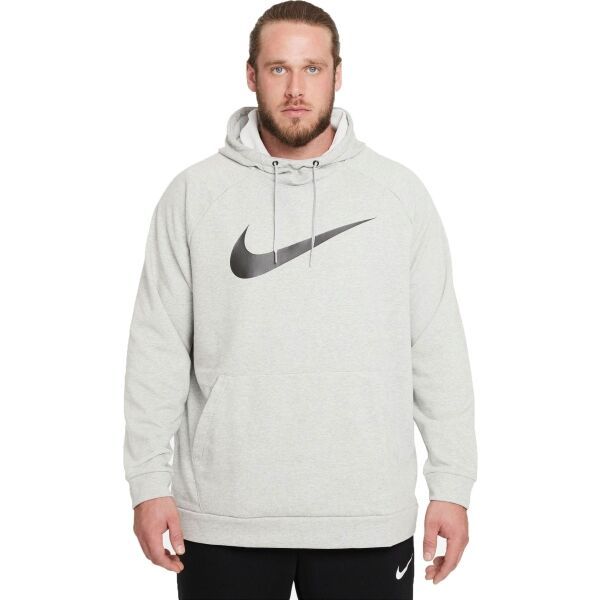Nike Nike DRY HOODIE PO SWOOSH M Muška majica za trening, siva, veličina