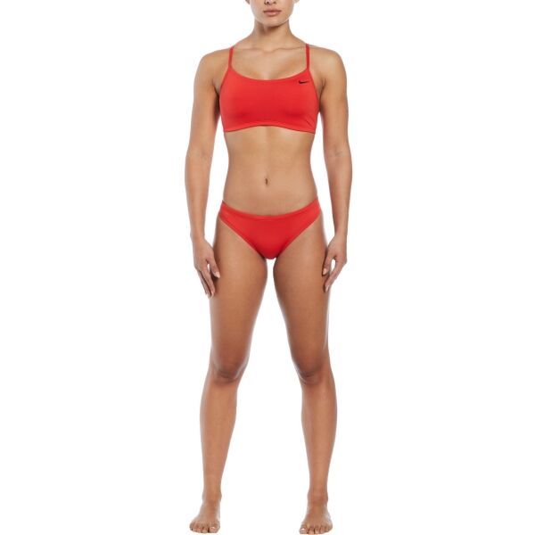 Nike Nike ESSENTIALS SPORTS BIKINI Ženski dvodijelni kupaći kostim, crvena, veličina