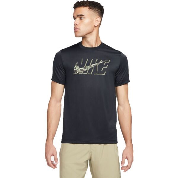 Nike Nike NK DF TEE RLGD CAMO Muška sportska majica, crna, veličina