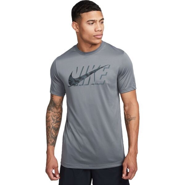 Nike Nike NK DF TEE RLGD CAMO Muška sportska majica, siva, veličina