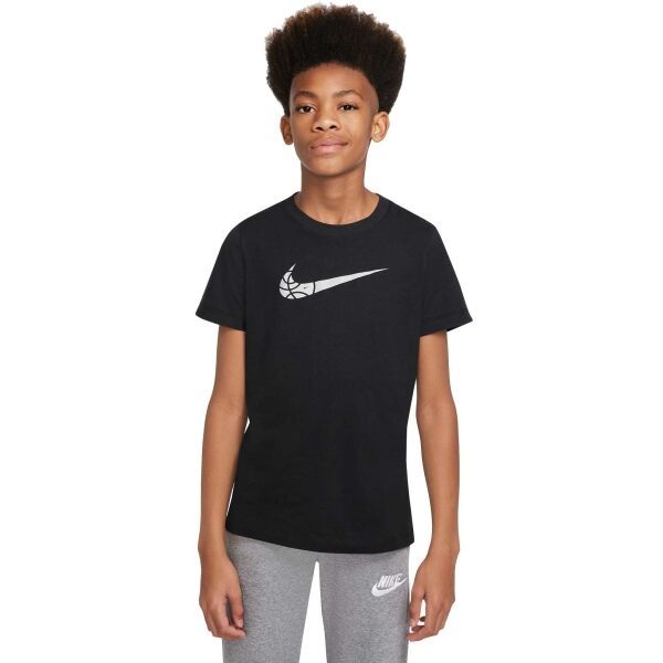 Nike Nike NSW TEE CORE BALL HBR CNT Majica za dječake, crna, veličina