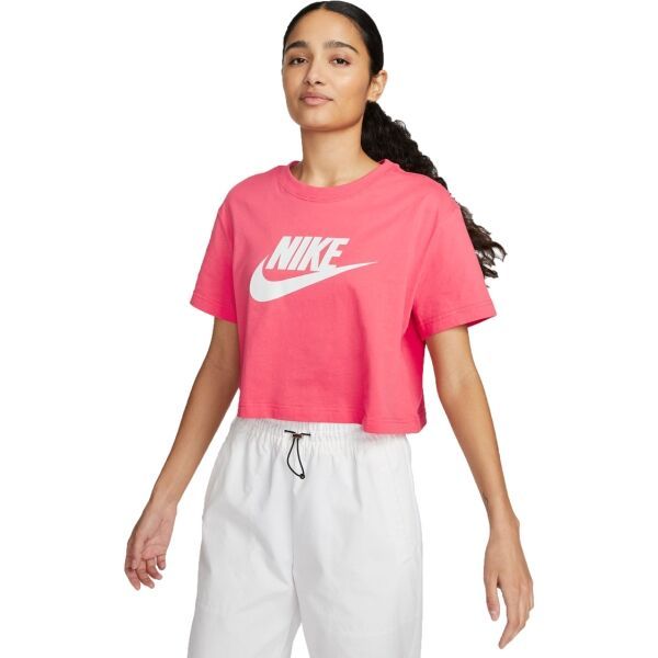 Nike Nike NSW TEE ESSNTL CRP ICN FTR W Ženska majica, ružičasta, veličina