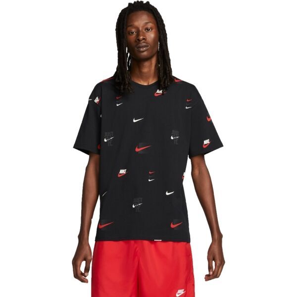 Nike Nike NSW TEE M90 12MO LBR AOP Muška majica, crna, veličina