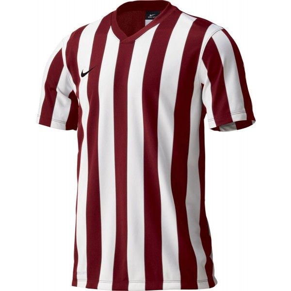 Nike Nike STRIPED DIVISION JERSEY YOUTH Dječji nogometni dres, crvena, veličina