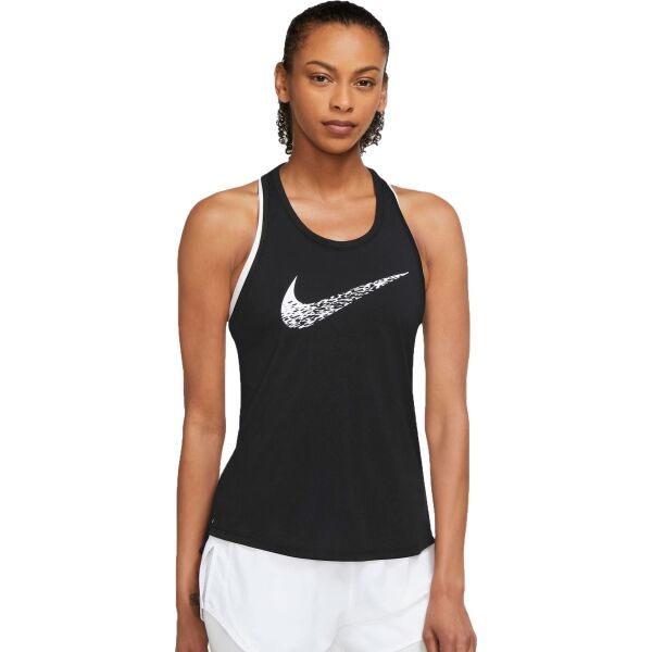 Nike Nike W NK SWOOSH RUN TANK Ženska sportska majica, crna, veličina