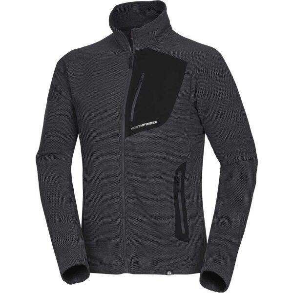 Northfinder Northfinder BOB Muška flis dukserica, tamno siva, veličina