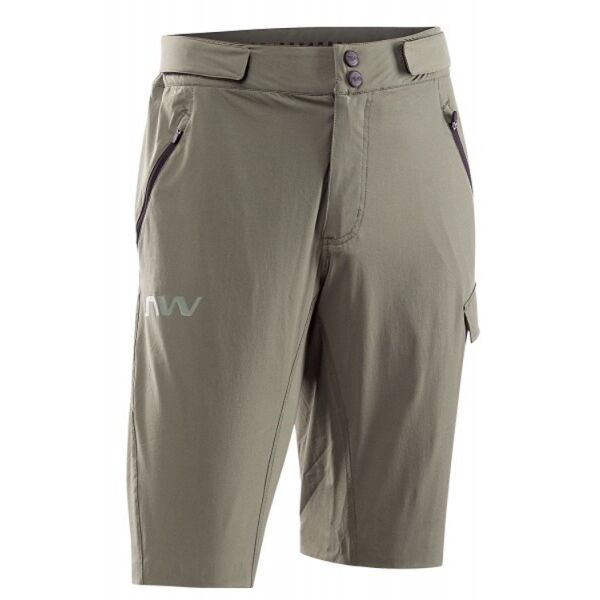 Northwave Northwave EDGE BAGGY Muške biciklističke hlače, svijetlo zelena, veličina