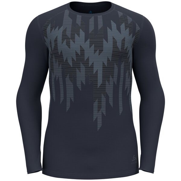 Odlo Odlo ACTIVE WARM ECO Muška termo majica dugačkih rukava, tamno siva, veličina