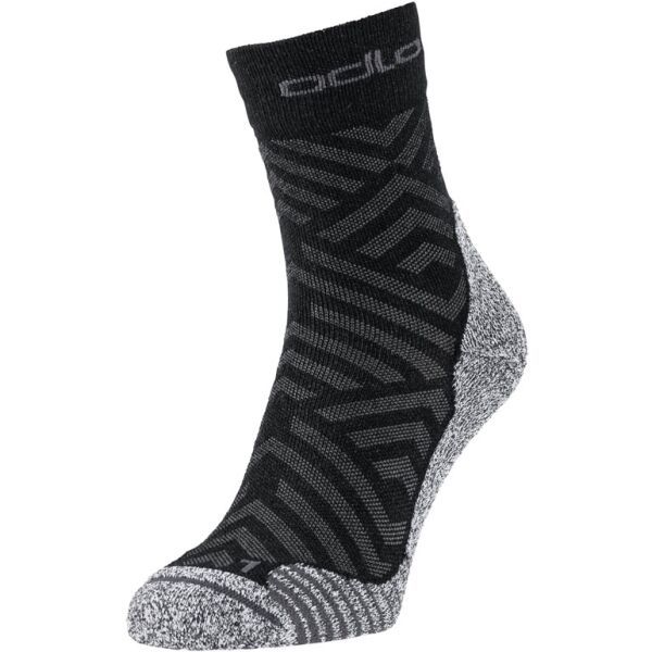 Odlo Odlo ACTIVEWARM HIKE GRAPHIC SOCKS Planinarske čarape, crna, veličina