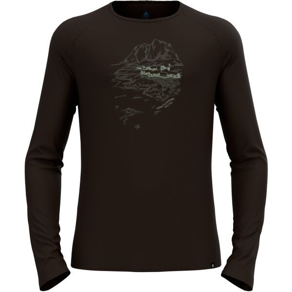 Odlo Odlo ASCENT 365 Muška funkcionalna majica, crna, veličina