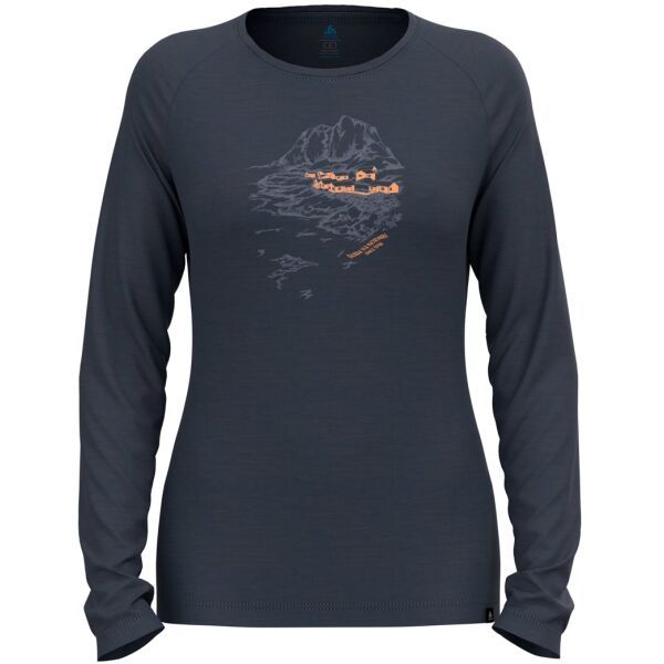 Odlo Odlo ASCENT Ženska termo majica, tamno siva, veličina