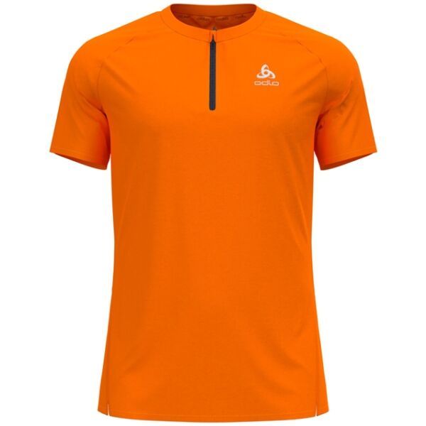 Odlo Odlo AXALP TRAIL T-SHIRT CREW NECK S/S 1/2 ZIP Muška majica, narančasta, veličina