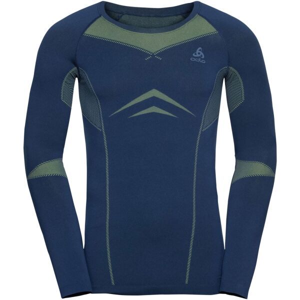 Odlo Odlo BL TOP FUNDAMENTALS PERFOR Muška funkcionalna majica, tamno plava, veličina