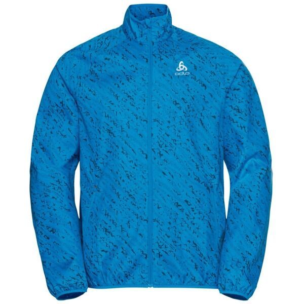 Odlo Odlo ESSENTIAL LIGHT PRINT JACKET Muška jakna, plava, veličina