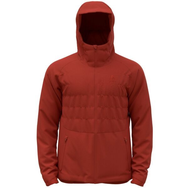 Odlo Odlo M ASCENT S-THERMIC HOODED INSULATED JACKET Muška jakna, crvena, veličina