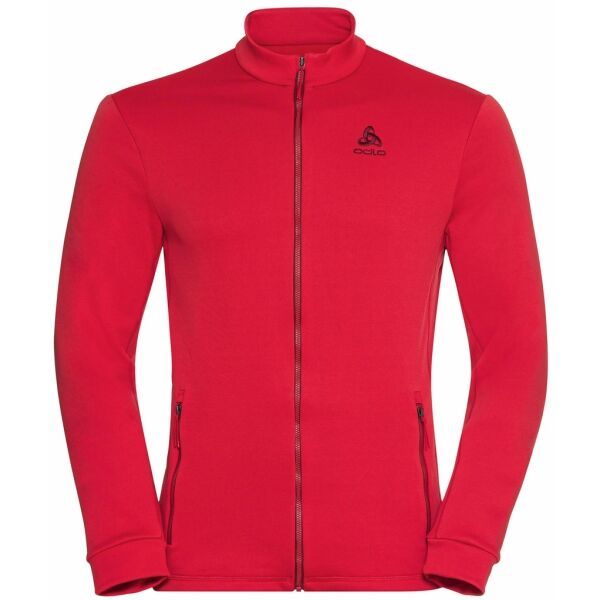 Odlo Odlo MID LAYER FULL ZIP BERRA Muška majica, crvena, veličina