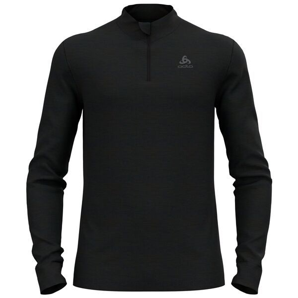 Odlo Odlo NATURAL Dječja termo majica s dugim rukavima, crna, veličina