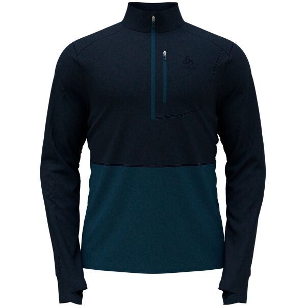 Odlo Odlo PERFORMANCE WOOL X-WARM Muški srednji sloj, crna, veličina