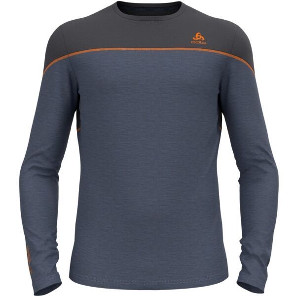 Odlo Odlo REVELSTOKE PERFORMANCE WOOL 150 Muška termo majica, tamno siva, veličina