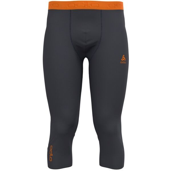 Odlo Odlo REVELSTOKE PERFORMANCE WOOL 150 Muške termo tajice za trčanje, tamno siva, veličina