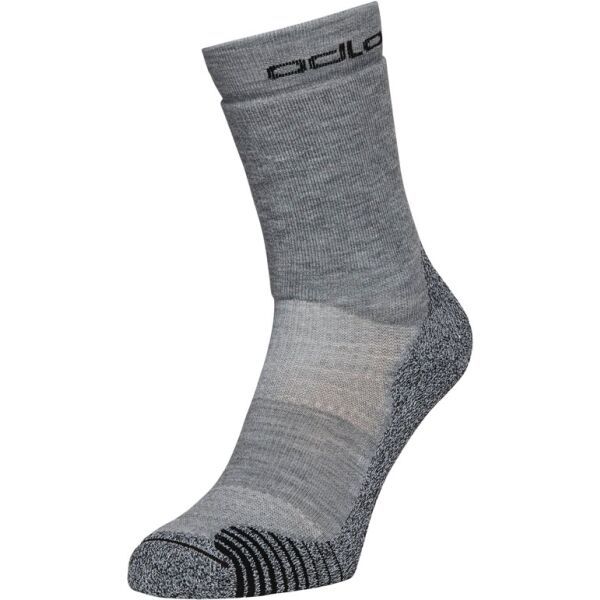 Odlo Odlo SOCKS CREW ACTIVE WARMHIKING Čarape, siva, veličina