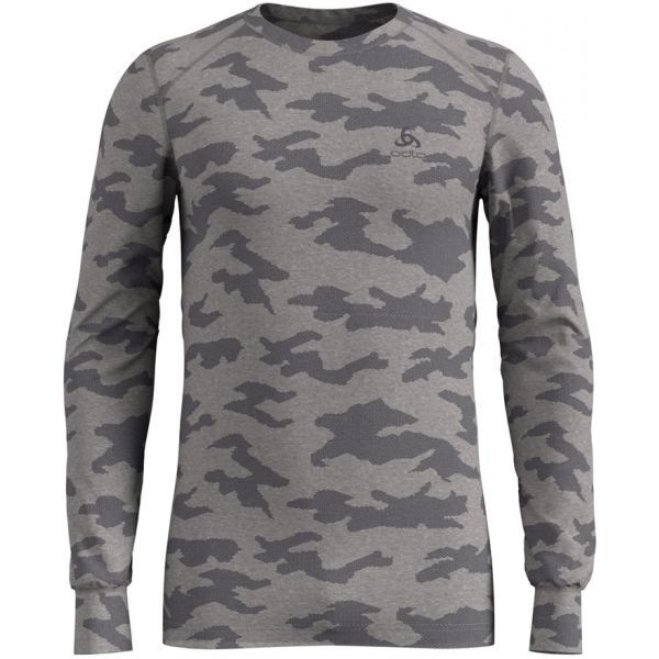 Odlo Odlo SUW MEN'S TOP L/S CREW NECK ACTIVE WARM XMAS Muška majica kratkih rukava, siva, veličina