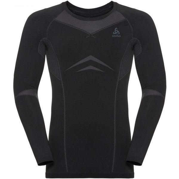 Odlo Odlo SUW MEN'S TOP L/S CREW NECK PERFORMANCE EVOLUTION WARM Muška majica, crna, veličina
