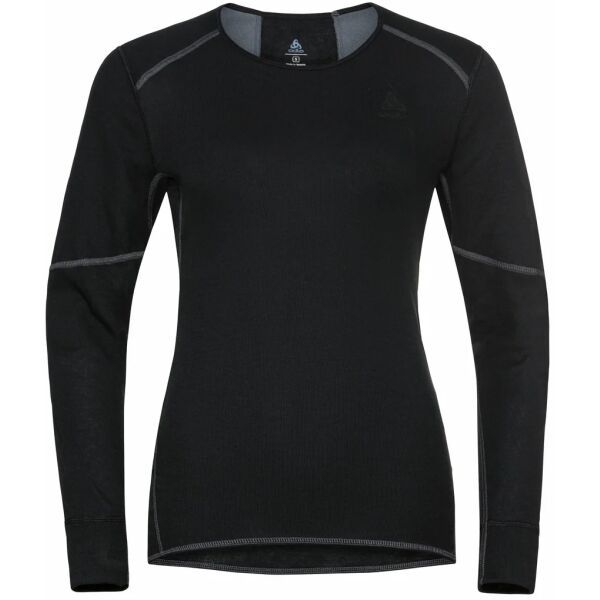 Odlo Odlo W BL TOPCREW NECK L/S ACTIVE X-WARM ECO Ženski donji sloj, crna, veličina