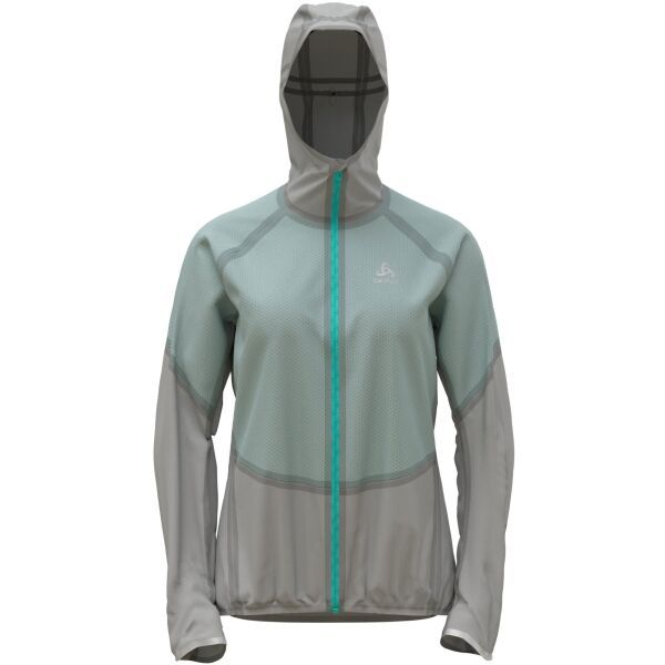 Odlo Odlo W DUAL DRYWATERPROOF INSULATED JACKET Ženska jakna za trčanje, siva, veličina