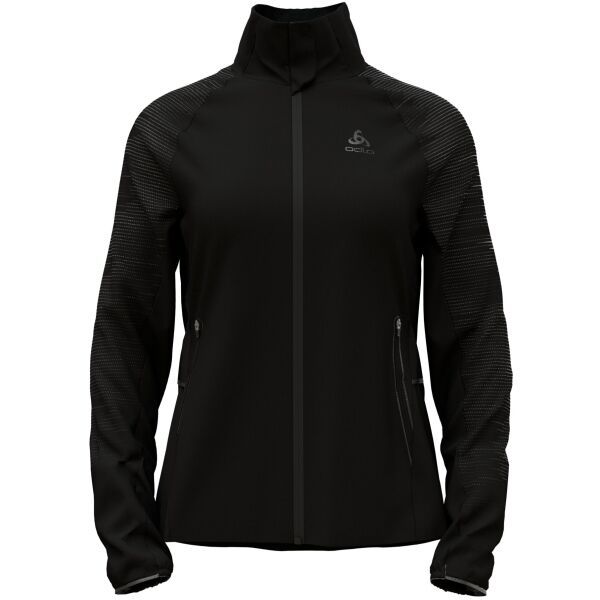 Odlo Odlo W ZEROWEIGHT PROWARM REFLECT JACKET Ženska jakna za trčanje, crna, veličina