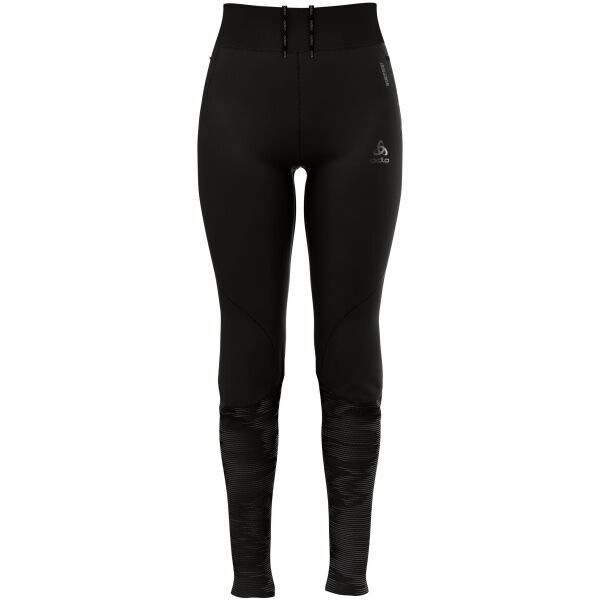 Odlo Odlo W ZEROWEIGHT WARM REFLECTIVE TIGHTS Ženske tajice za trčanje, crna, veličina
