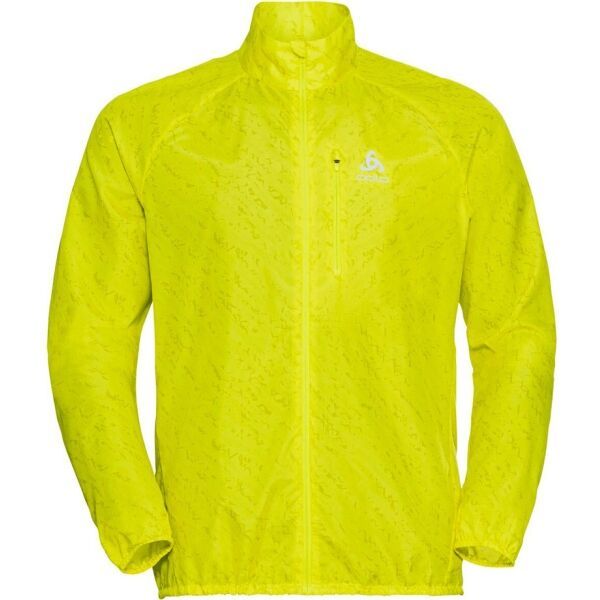 Odlo Odlo ZEROWEIGHT PRINT JACKET Muška jakna, reflektirajući neon, veličina